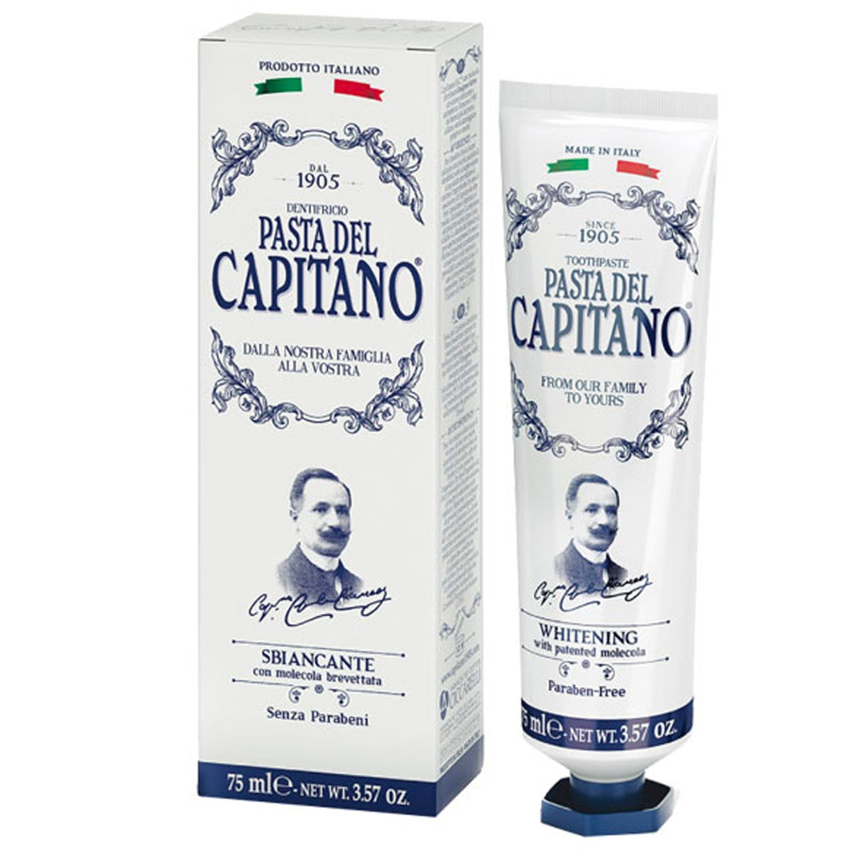 Pasta Del Capitano Whitening Toothpaste - 75ml