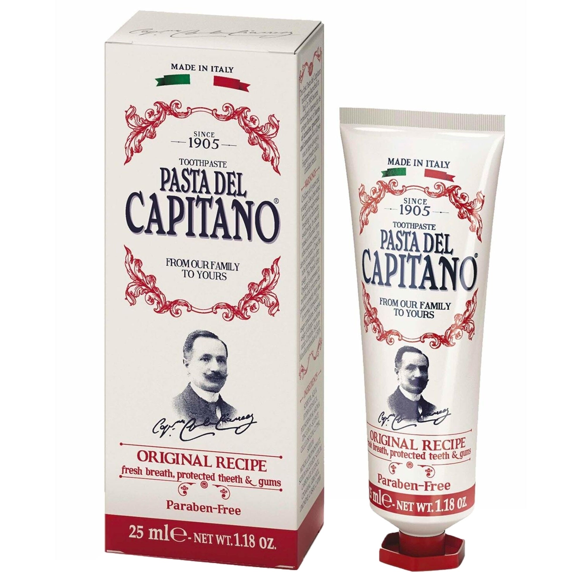 Pasta Del Capitano Original Recipe Toothpaste - 25ml