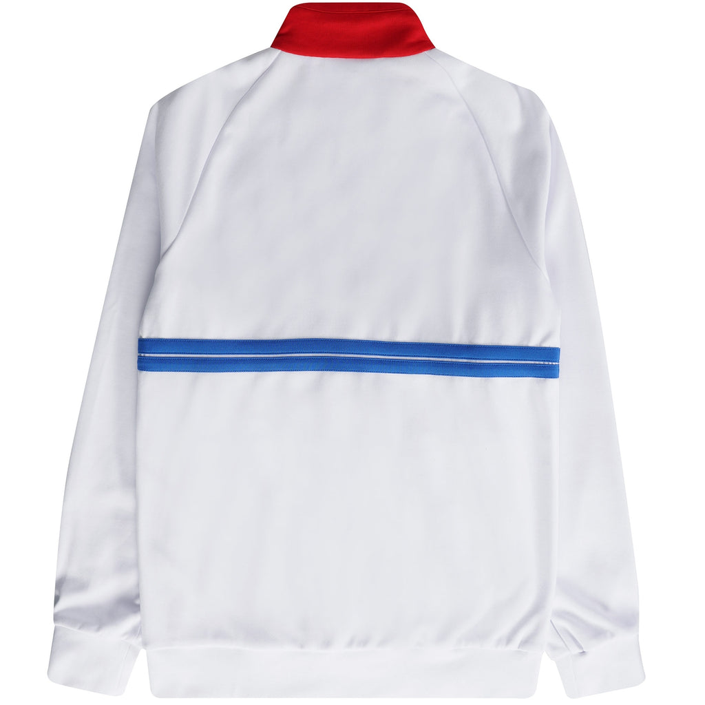Sergio Tacchini Dallas Track Top - White/Adrenaline Rush