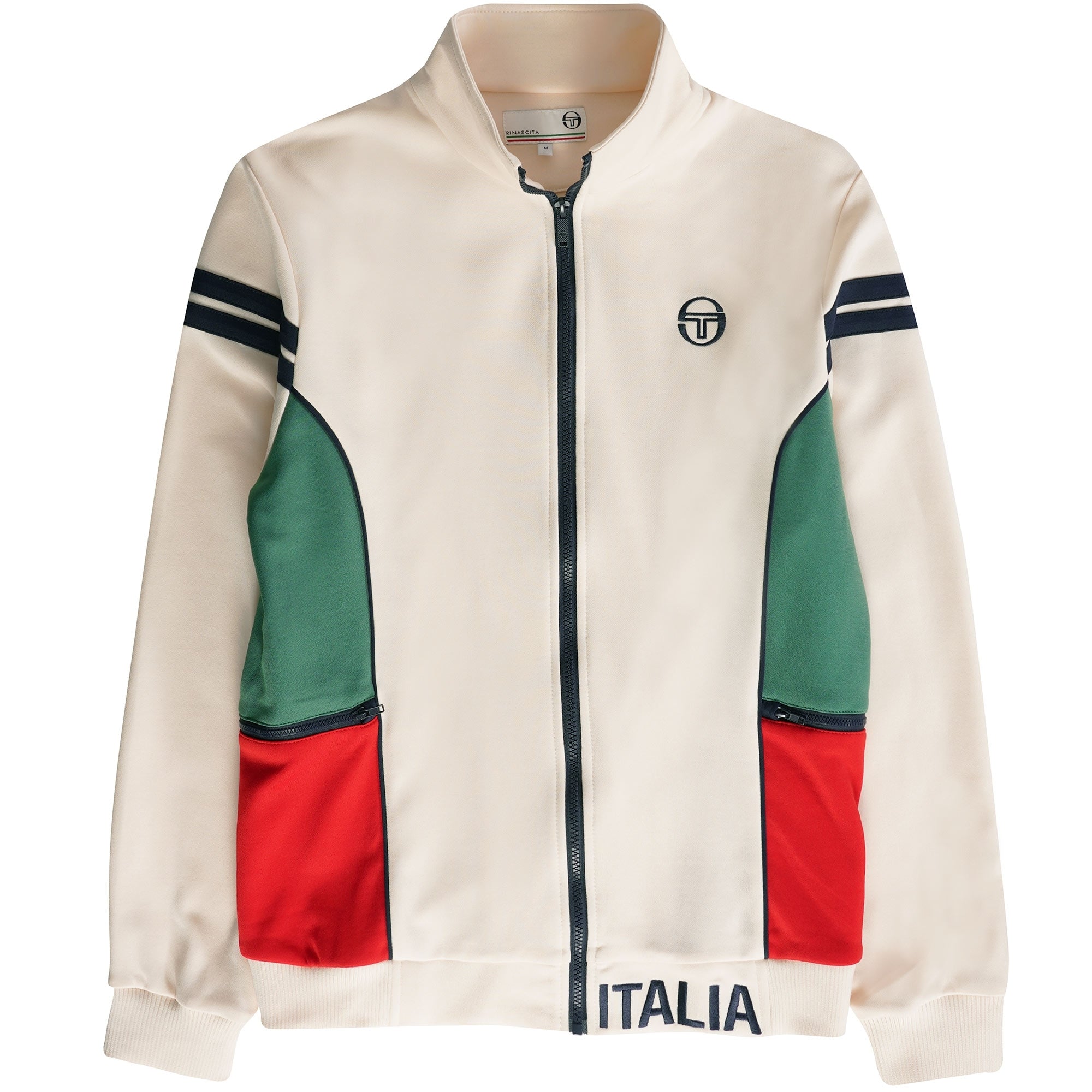 Sergio Tacchini Mambo Italia Track Top - Buttercream