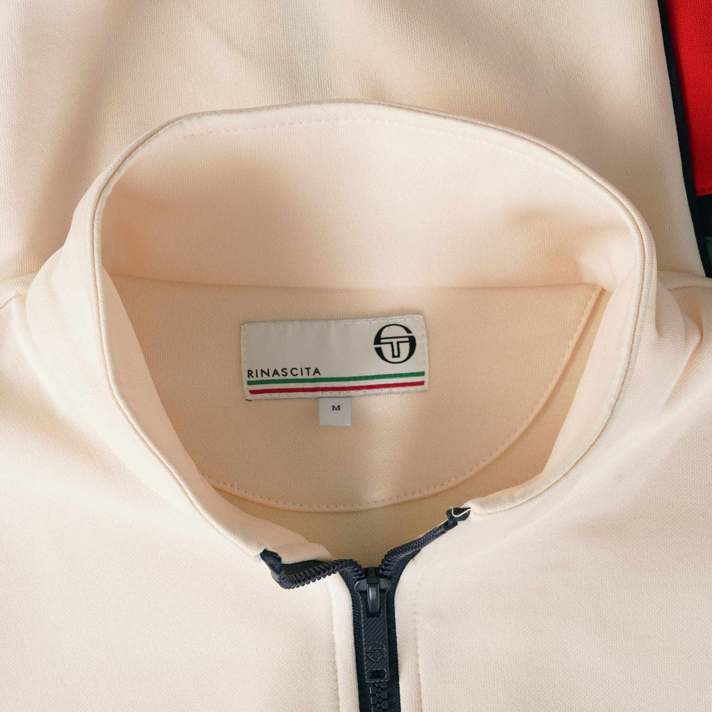 Sergio Tacchini Mambo Italia Track Top - Buttercream