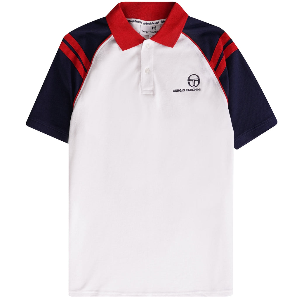 Sergio Tacchini Cortona Polo Shirt - White