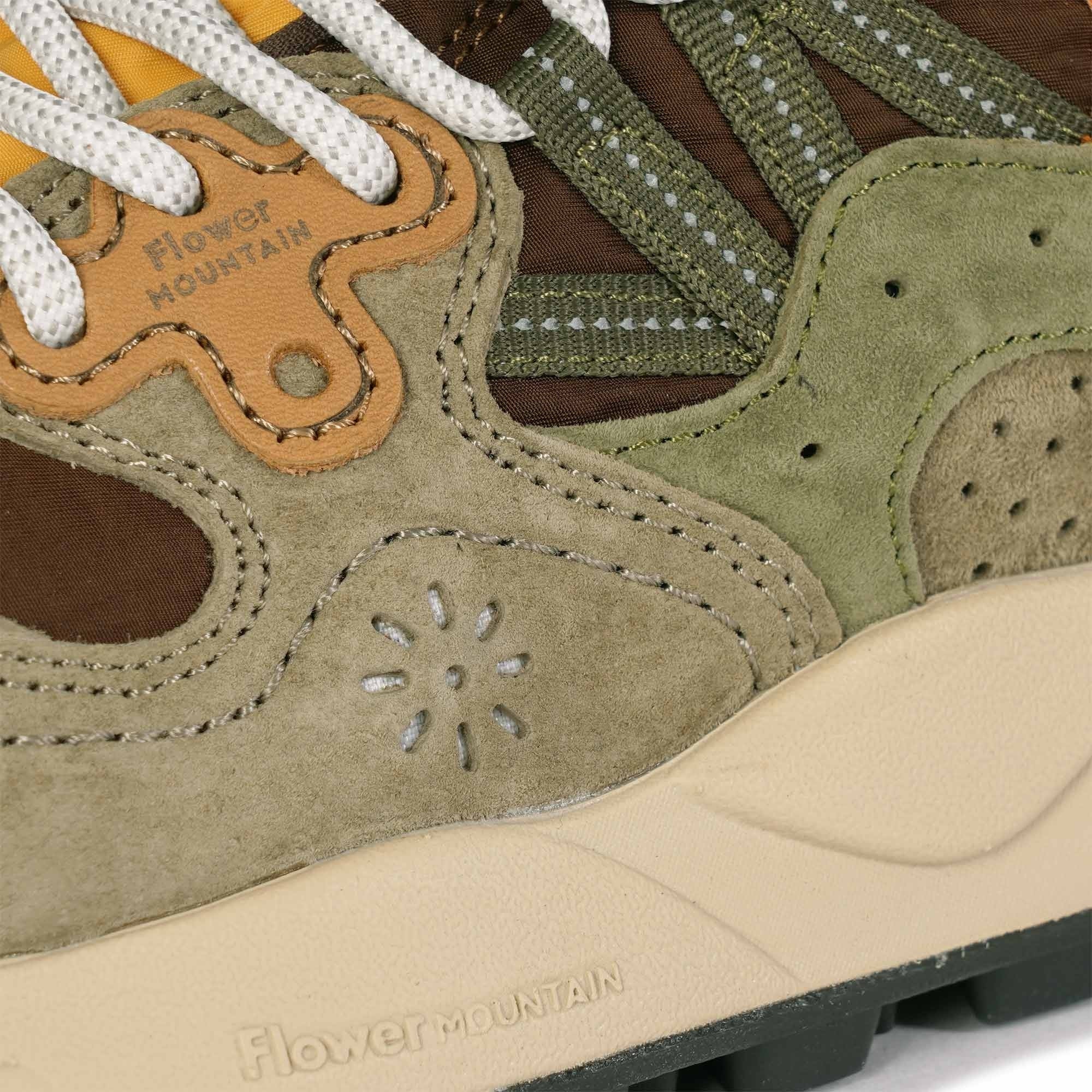Flower Mountain Yamano 3 Suede & Nylon - Taupe