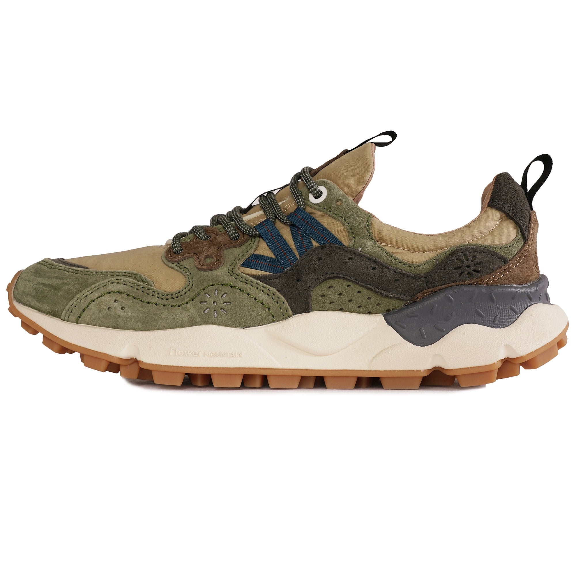 Flower Mountain Yamano 3 Suede & Nylon - Military