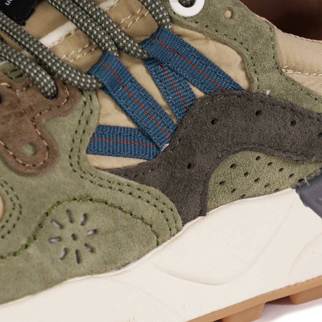 Flower Mountain Yamano 3 Suede & Nylon - Military