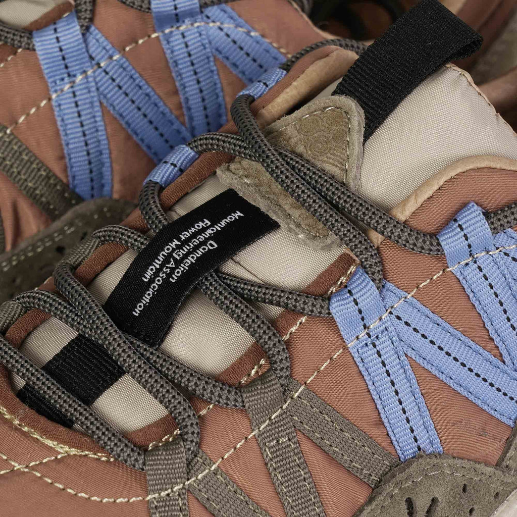 Flower Mountain Washi Suede & Nylon - Brown