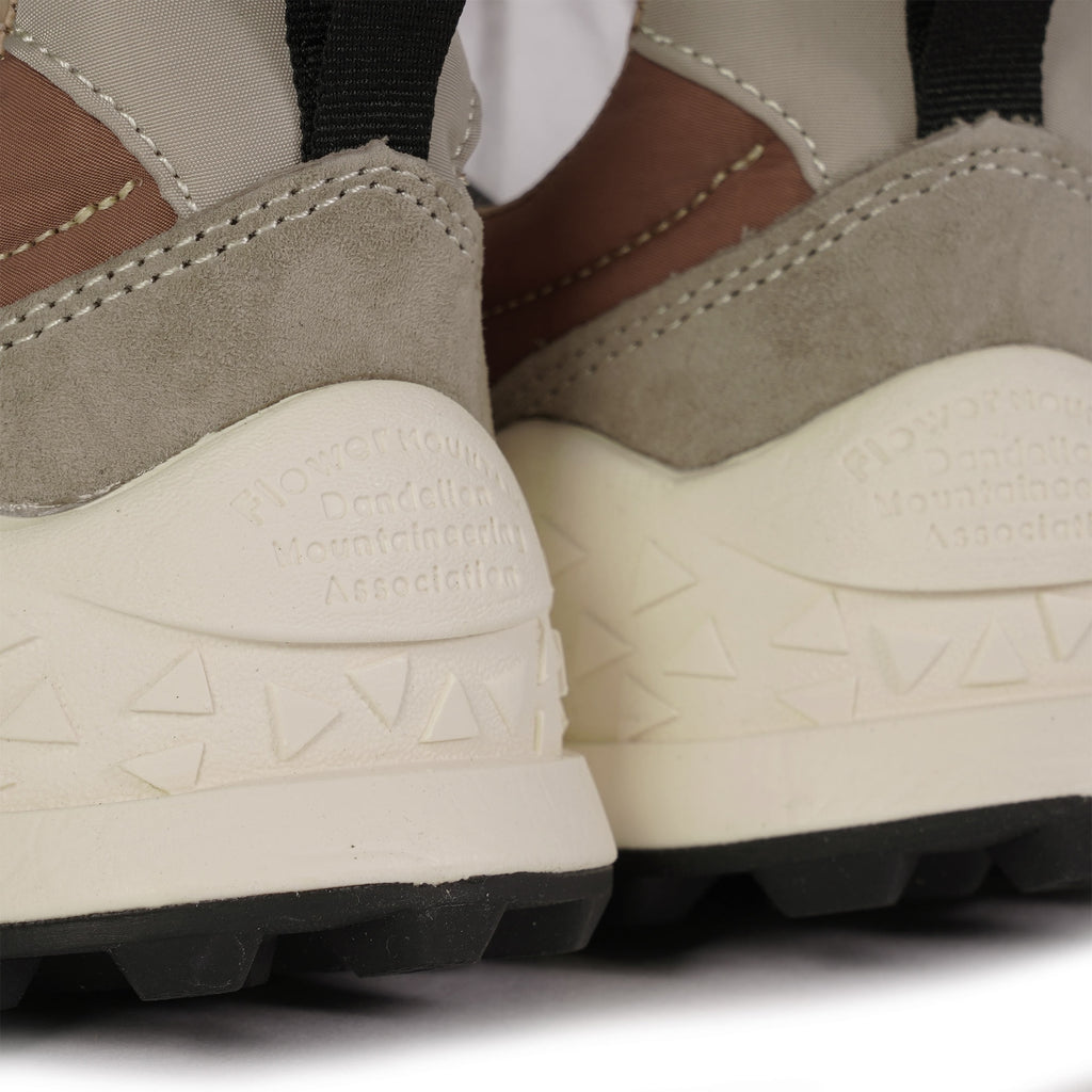 Flower Mountain Washi Suede & Nylon - Brown