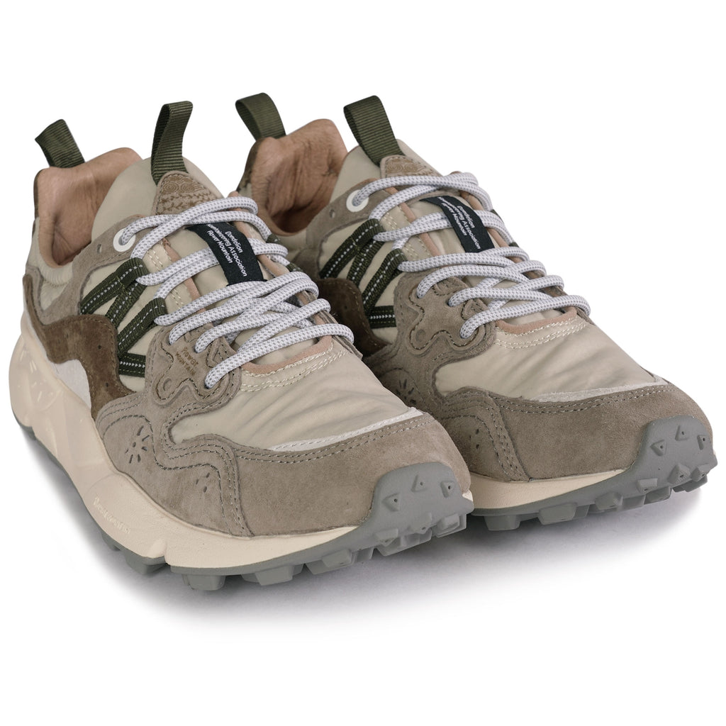 Flower Mountain Yamano 3 Suede & Nylon - Off White