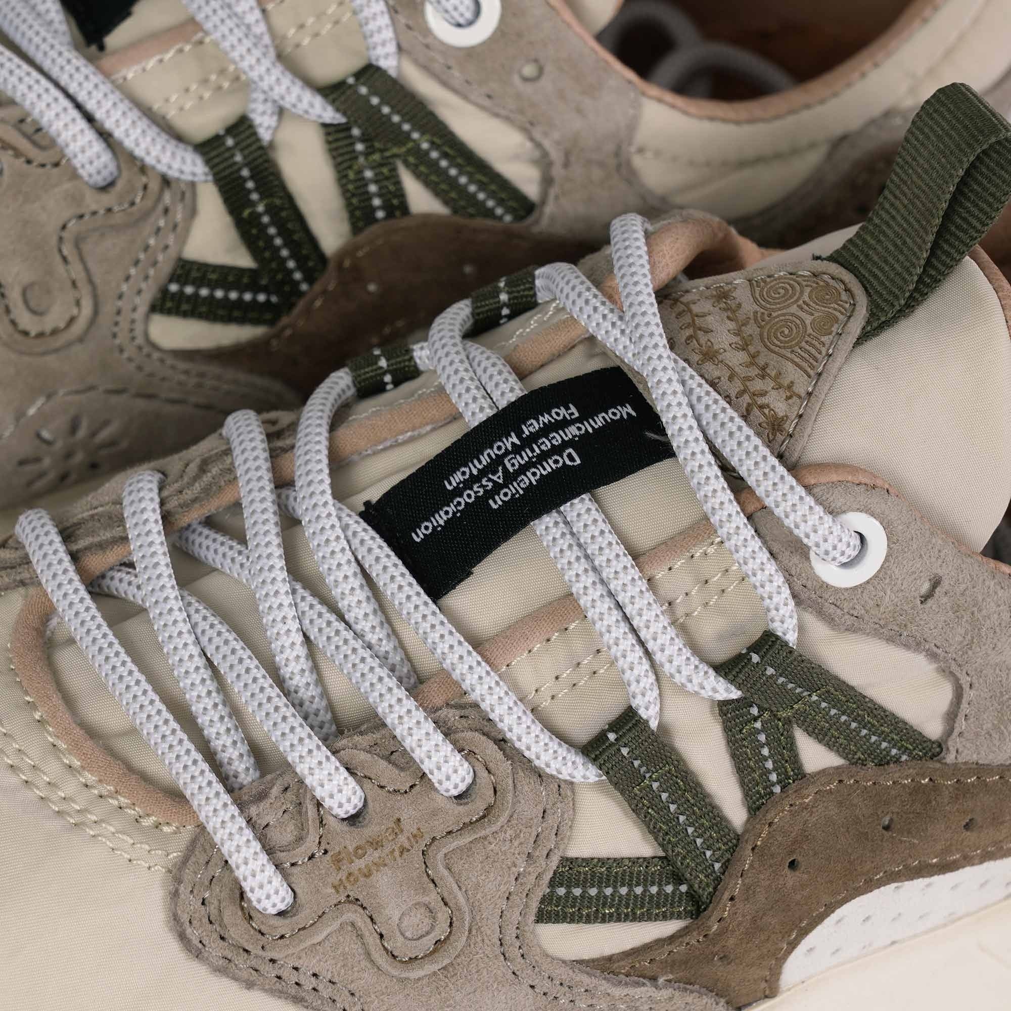 Flower Mountain Yamano 3 Suede & Nylon - Off White