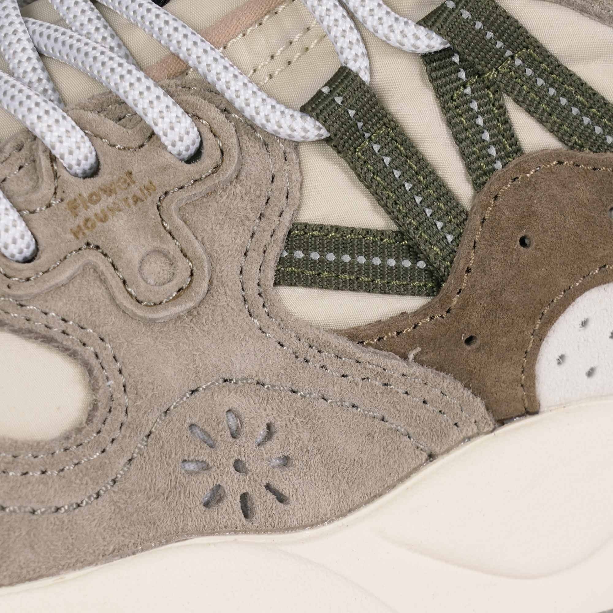 Flower Mountain Yamano 3 Suede & Nylon - Off White