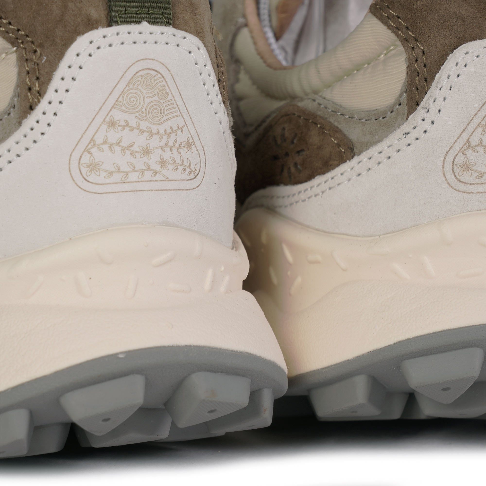 Flower Mountain Yamano 3 Suede & Nylon - Off White