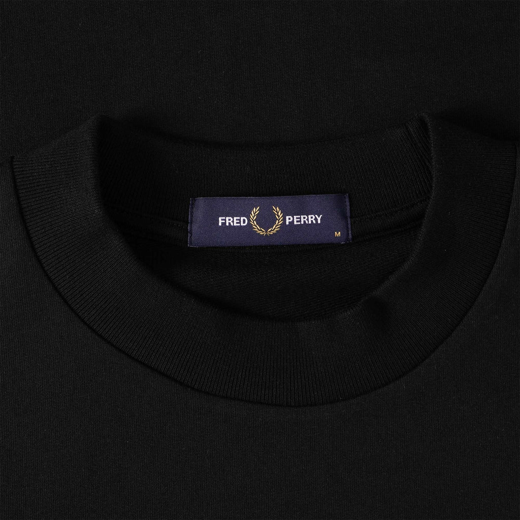 Fred Perry Jersey Pocket T-Shirt - Black