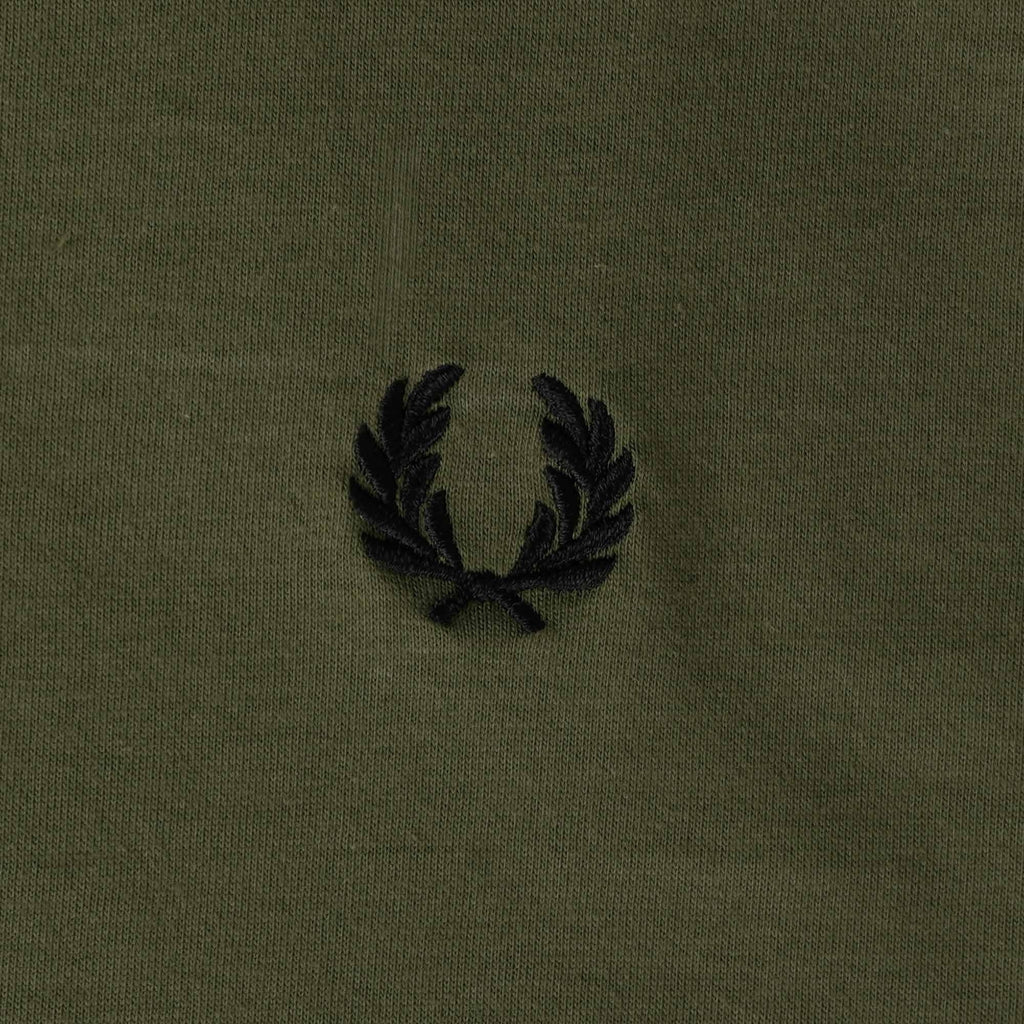 Fred Perry Ringer T-Shirt - Uniform Green