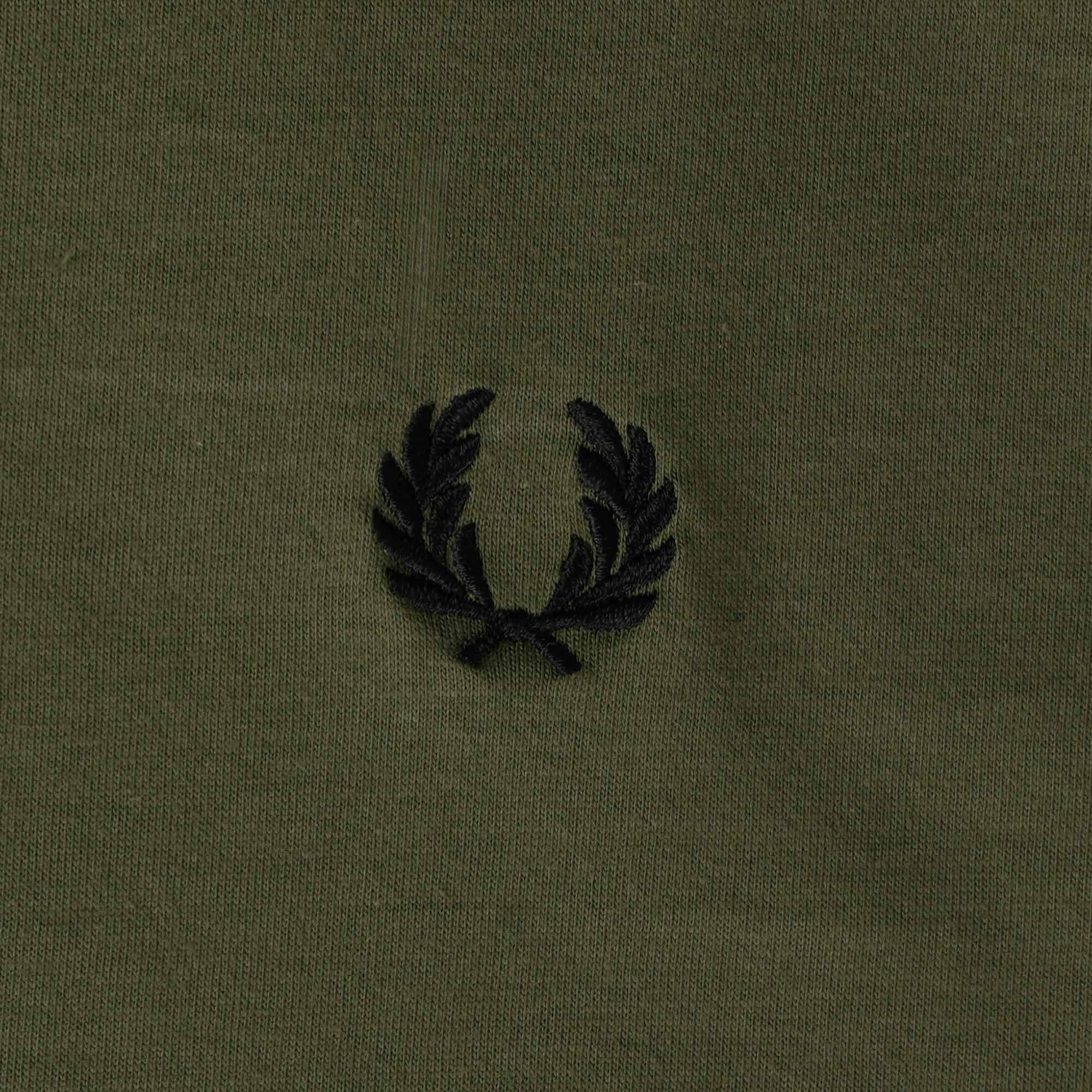 Fred Perry Ringer T-Shirt - Uniform Green