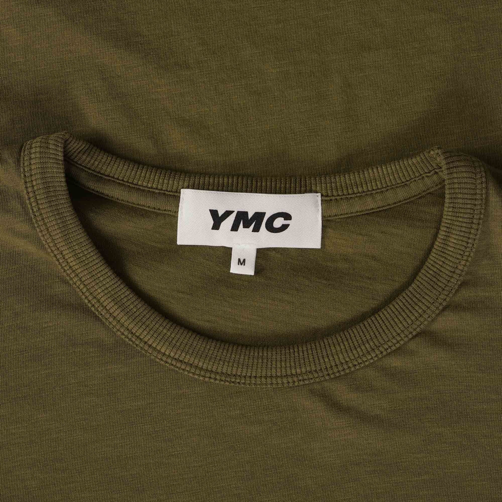 YMC Wild Ones Garment Dyed Organic Cotton T-Shirt - Brown
