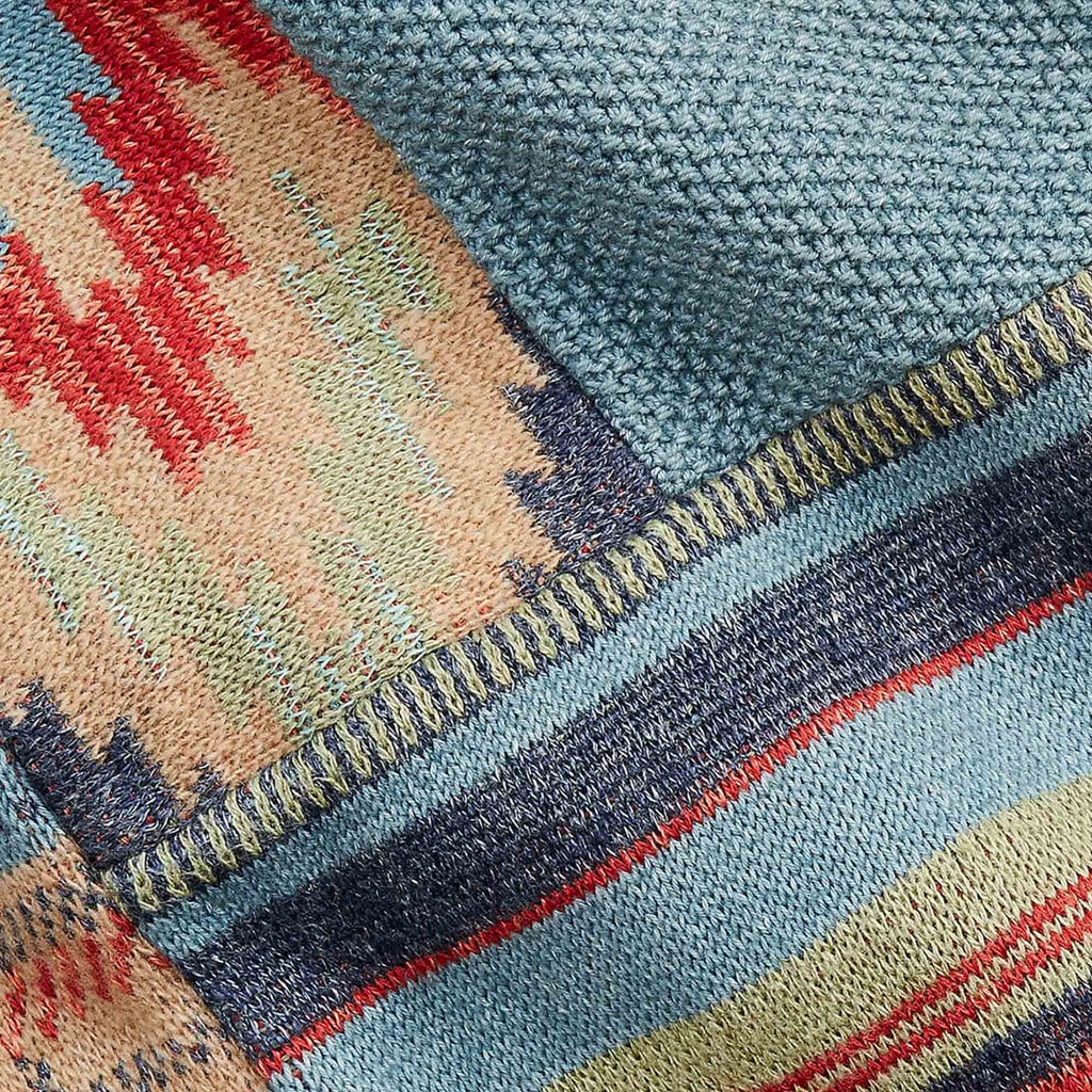 RRL by Ralph Lauren Patchwork Workshirt Jumper - Rust