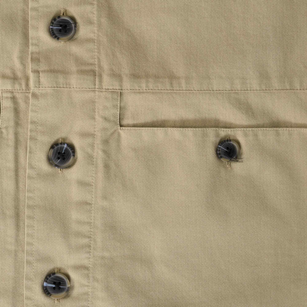 Barbour Newport Overshirt - Washed Stone
