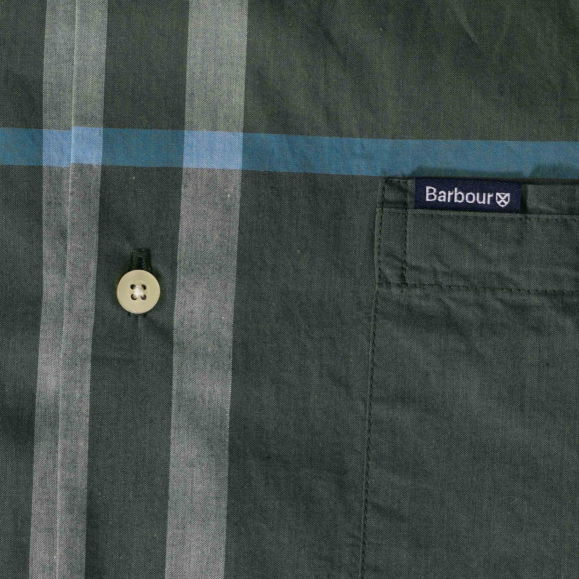 Barbour Harris Tailored Shirt - Kielder Blue Tartan