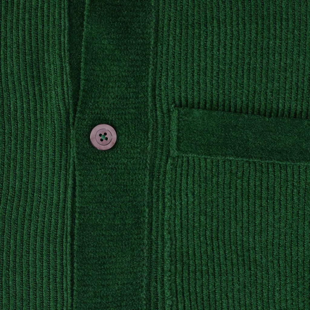 Norse Projects Erik Chenille Jacket - Bottle Green