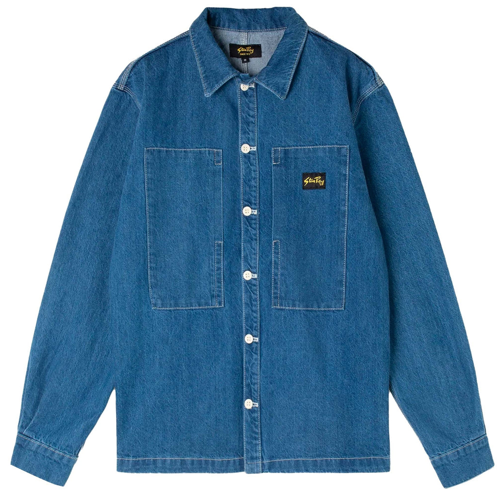 Stan Ray Prison Shirt - Vintage Stonewash Denim