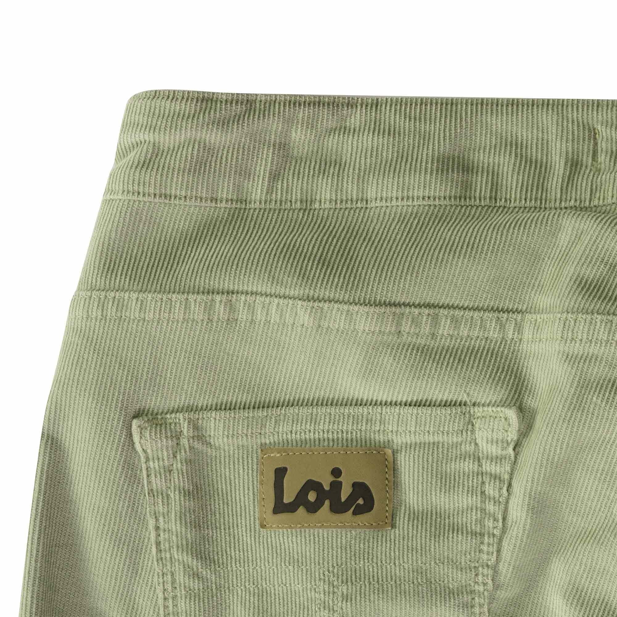 Lois Jeans Sierra Thin Corduroy Pants - Abbey Stone