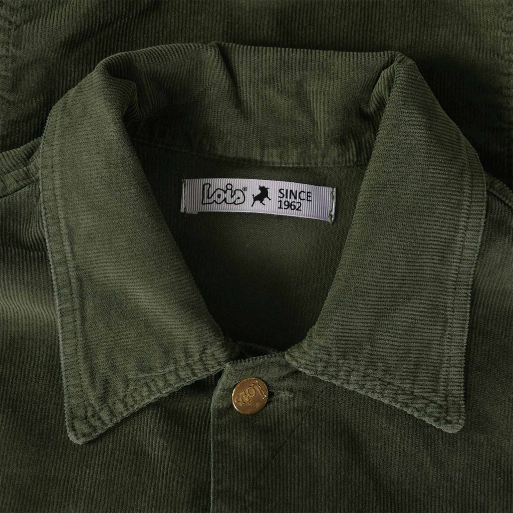 Lois Jeans Tejana Thin Cord Jacket - Green Olive