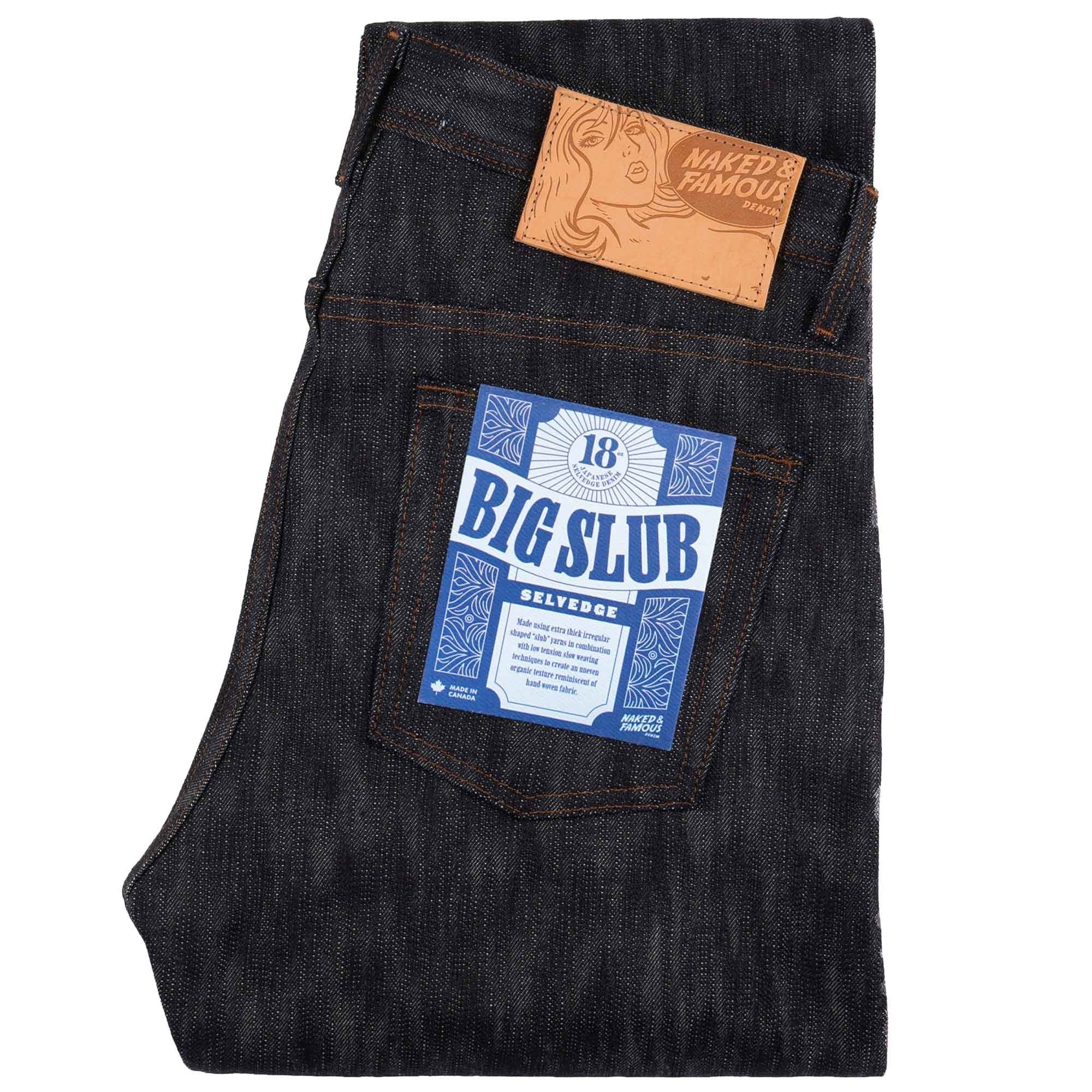 Naked and Famous Denim Weird Guy 18oz Big Slub Selvedge - Indigo