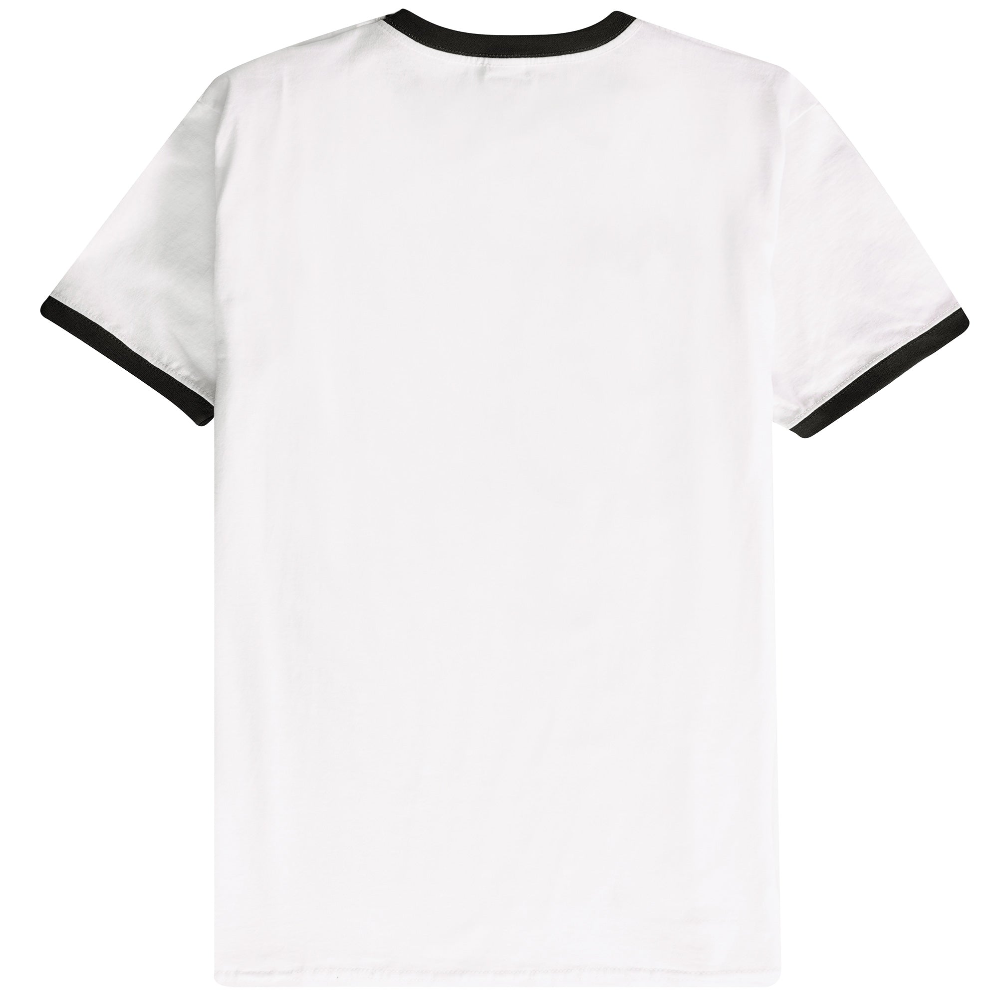 Lois Jeans Ringer T-Shirt - White/Black