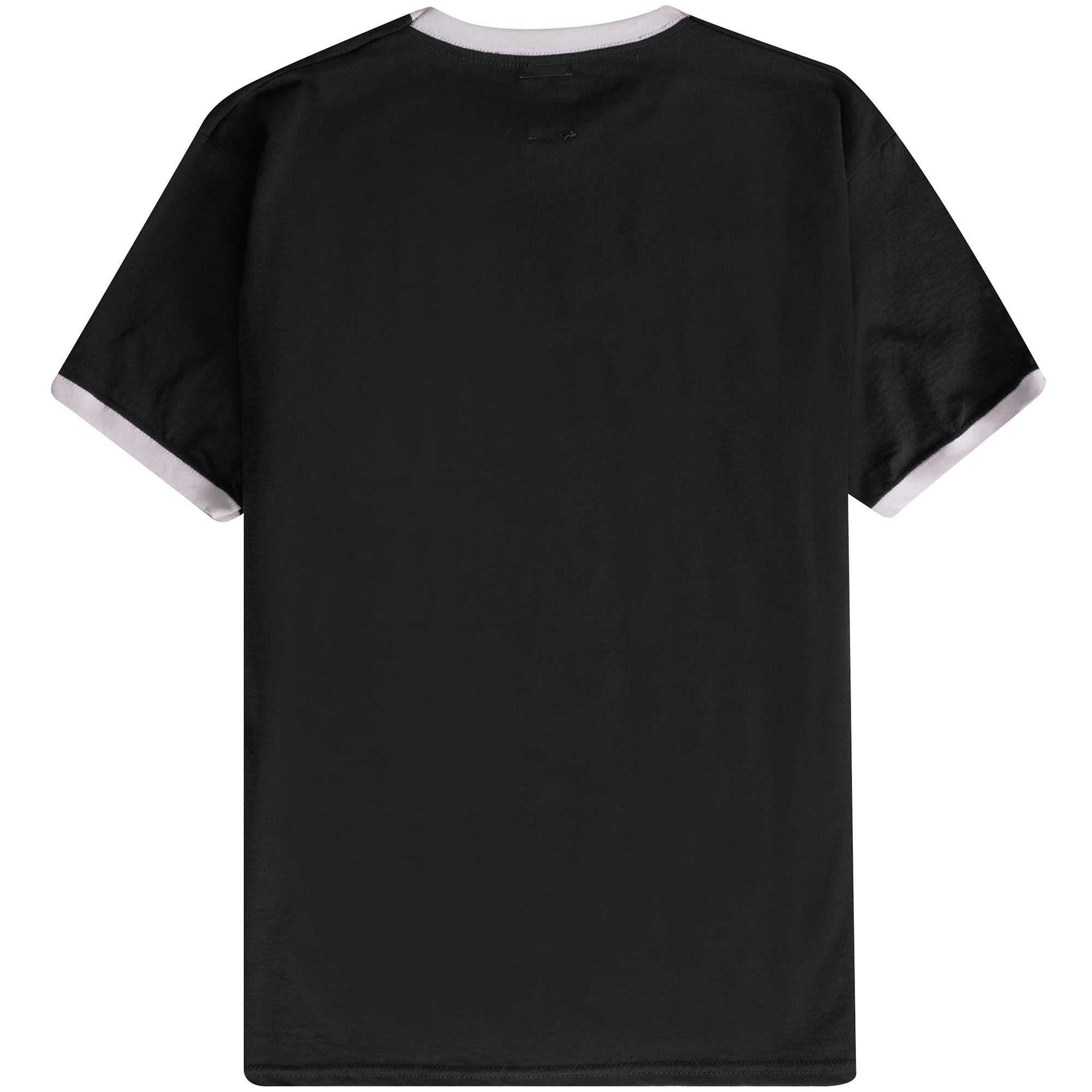 Lois Jeans Ringer T-Shirt - Black/Yellow