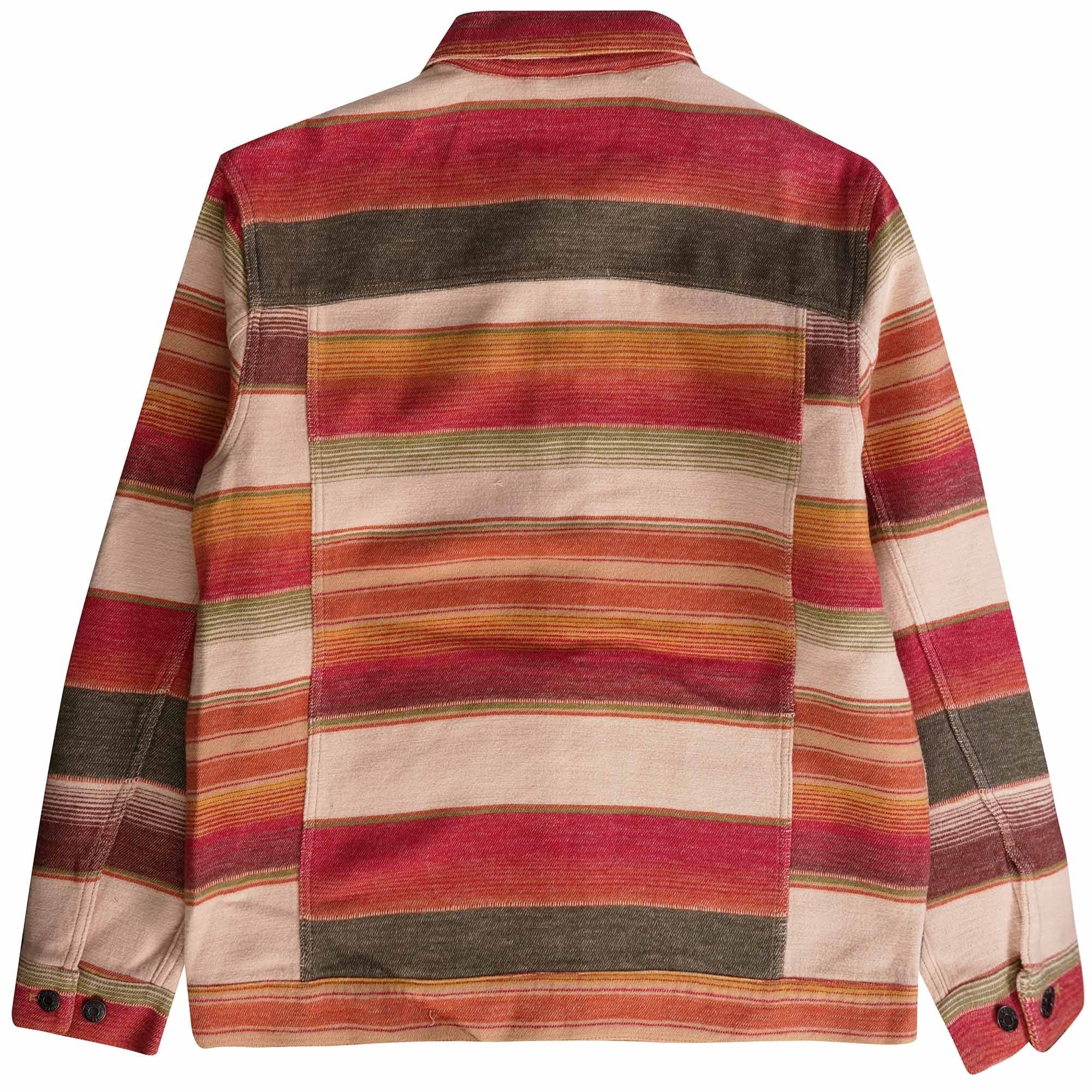 Pendleton Woolen Mills Double Soft Driftwood Trucker Jacket - Sonora Stripe
