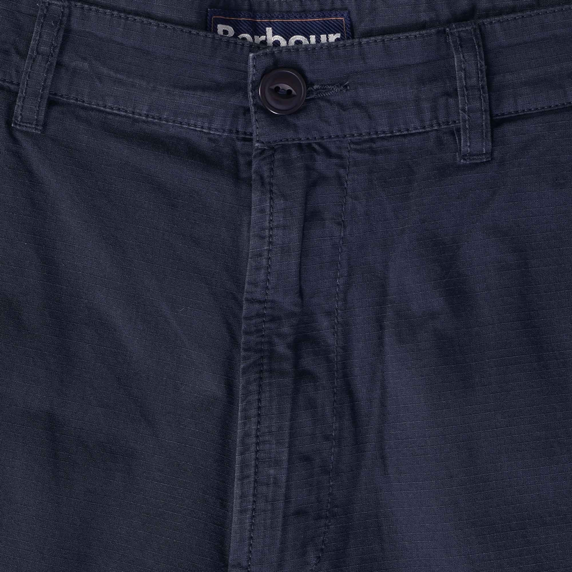 Barbour Essential Ripstop Cargo Shorts - Navy