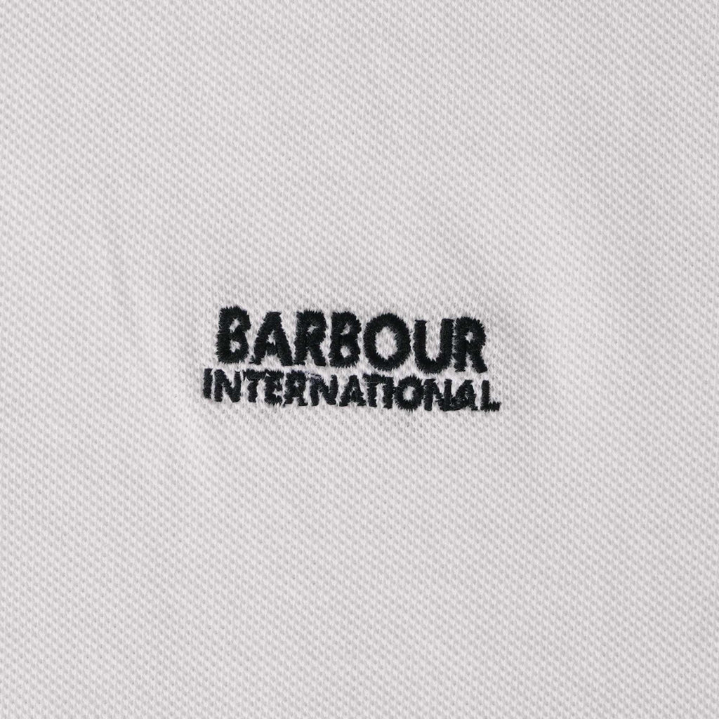 Barbour International Tourer Polo Shirt - White