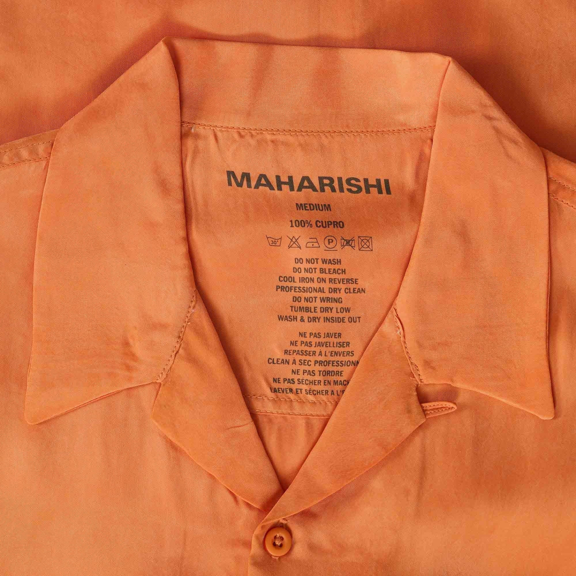 Maharishi Thai Dragon Summer Shirt - Rust