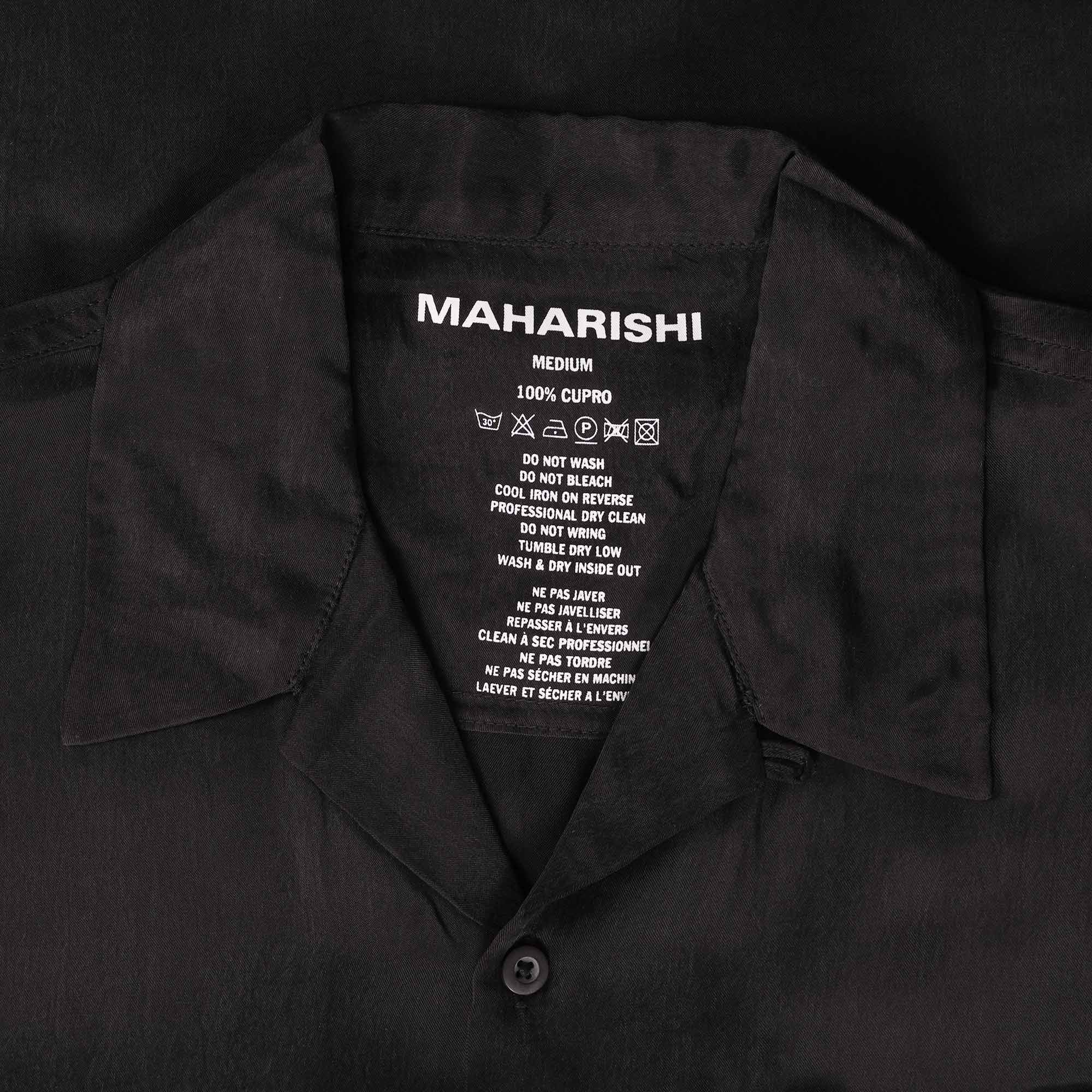 Maharishi Thai Dragon Summer Shirt - Golden/Black