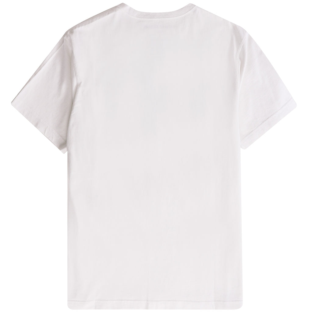 Maharishi Water Dragon Embroidered T-Shirt - White