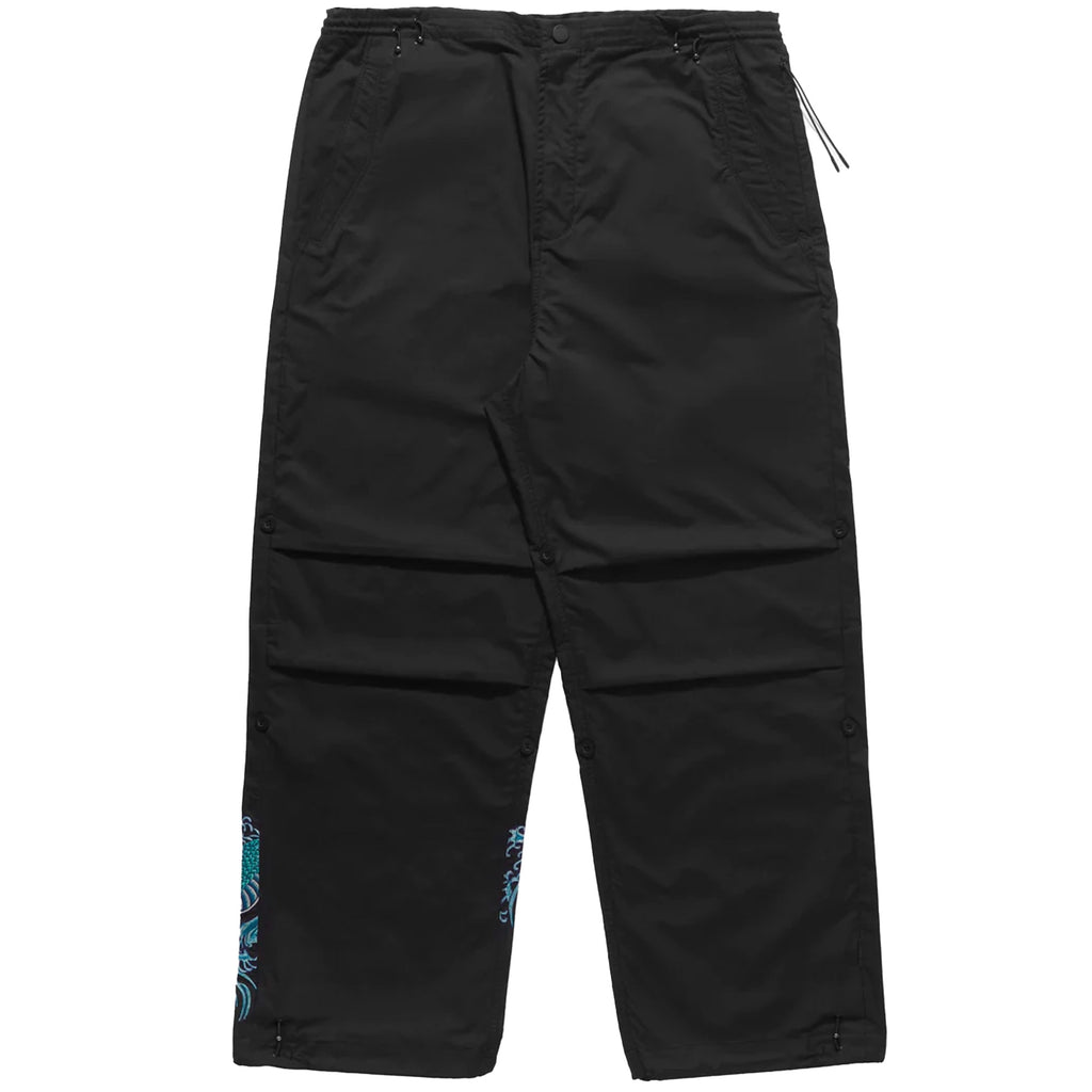 Maharishi Water Dragon Embroidered Loose Snopant¨ - Black