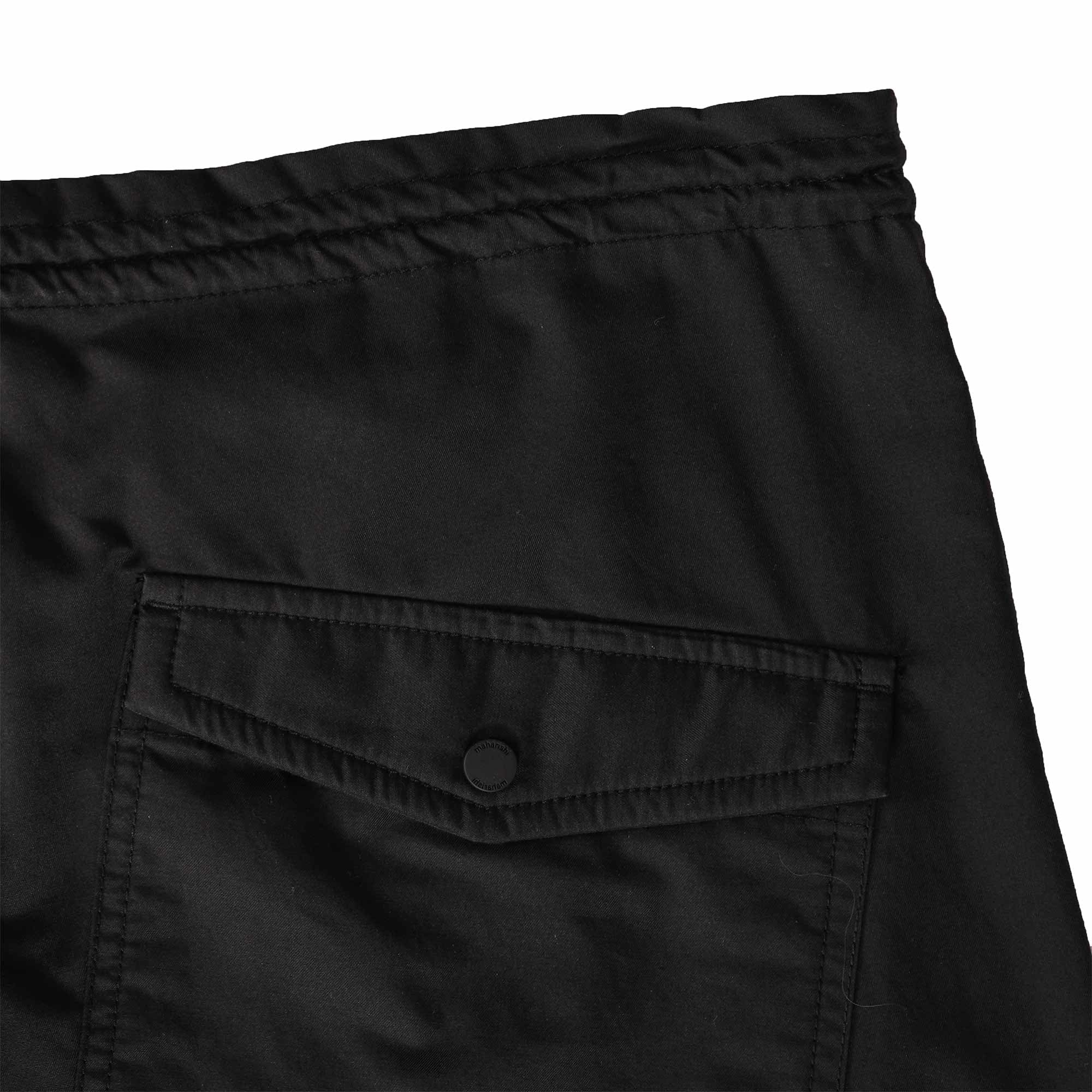Maharishi Water Dragon Embroidered Loose Snopant¨ - Black