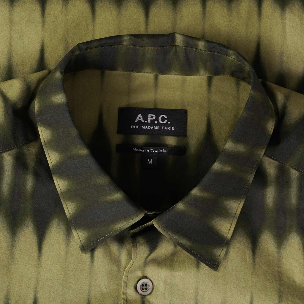 A.P.C. Ross Short Sleeve Shirt - Khaki