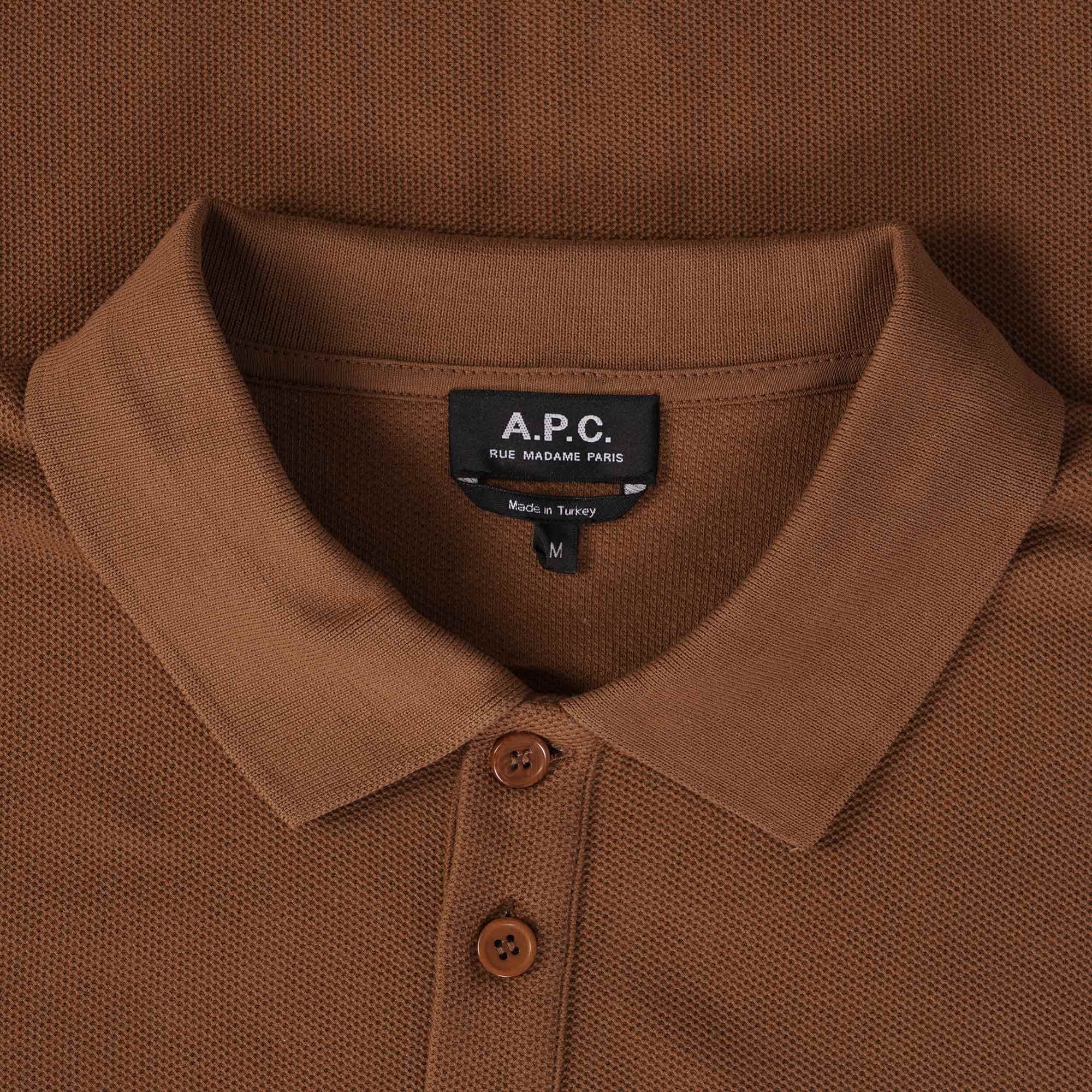 A.P.C. Antonie Polo Shirt - Caramel