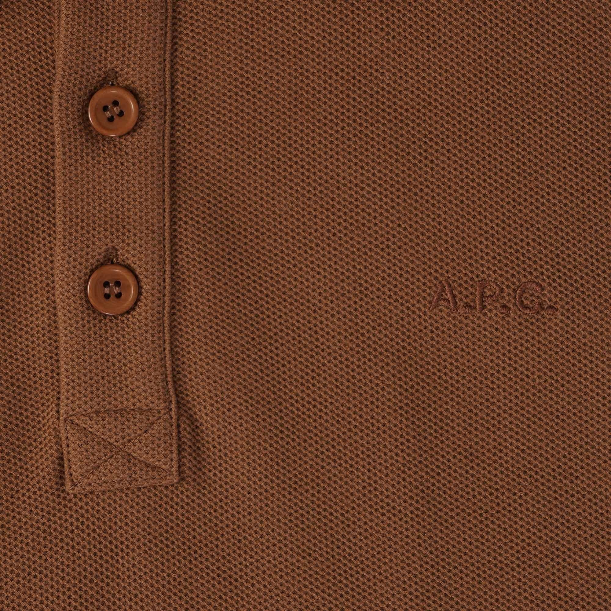 A.P.C. Antonie Polo Shirt - Caramel