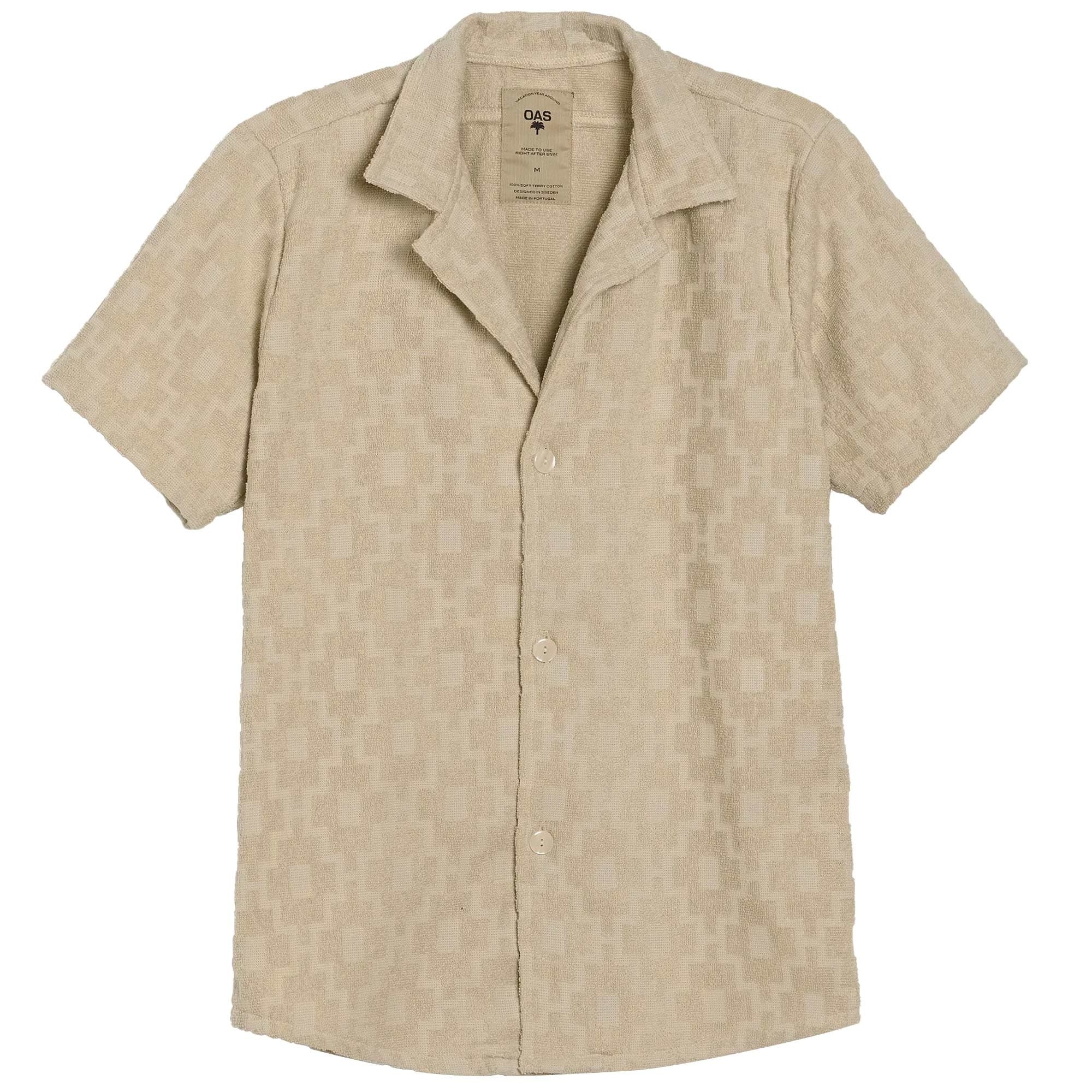 OAS Company Machu Cuba Terry Shirt - Beige