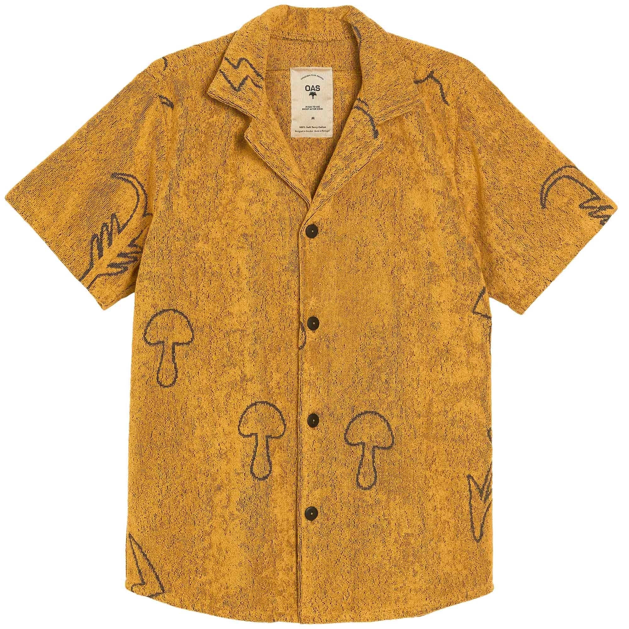 OAS Company Cuba Terry Shirt - Tattoo