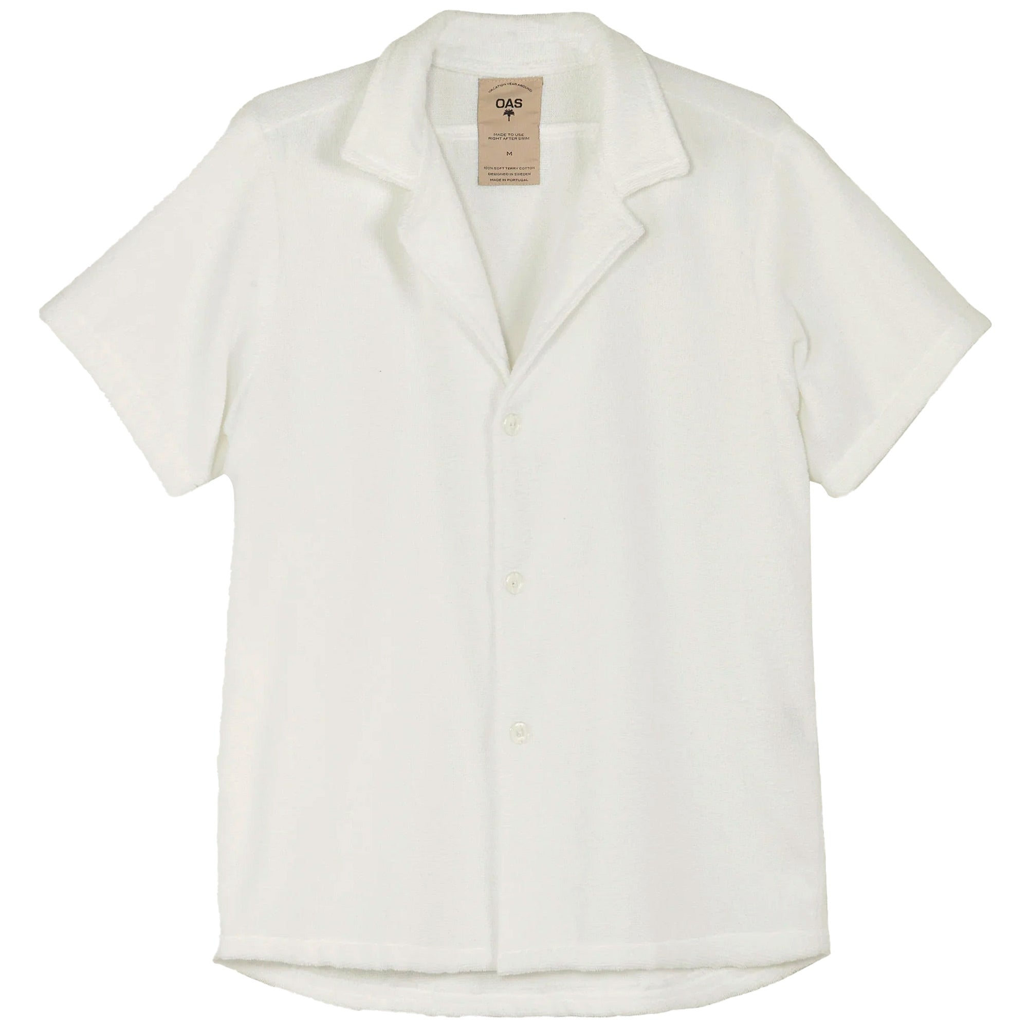 OAS Company Cuba Terry Shirt - White