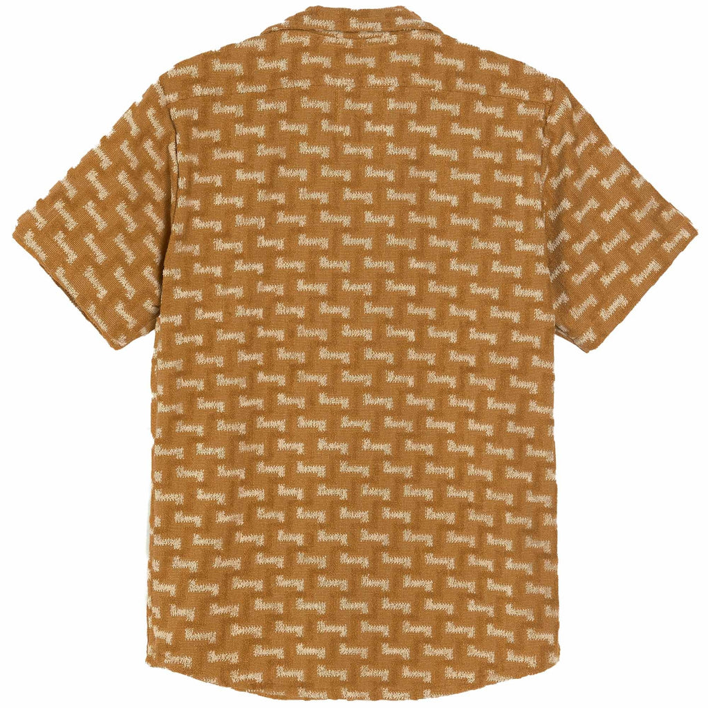 OAS Company Cuba Terry Shirt - Camel Layer Zig