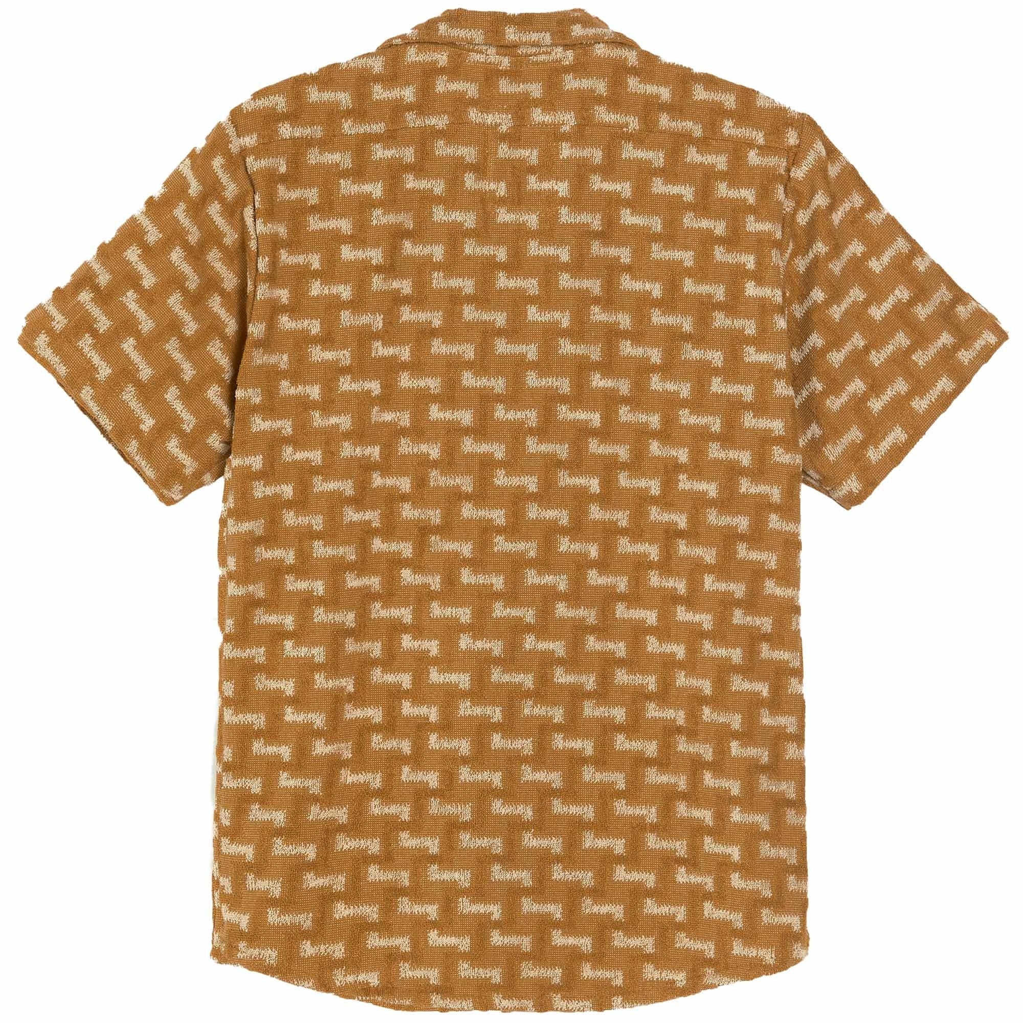 OAS Company Cuba Terry Shirt - Camel Layer Zig