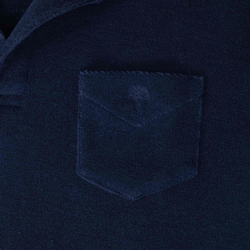 OAS Company Polo Terry Shirt - Navy