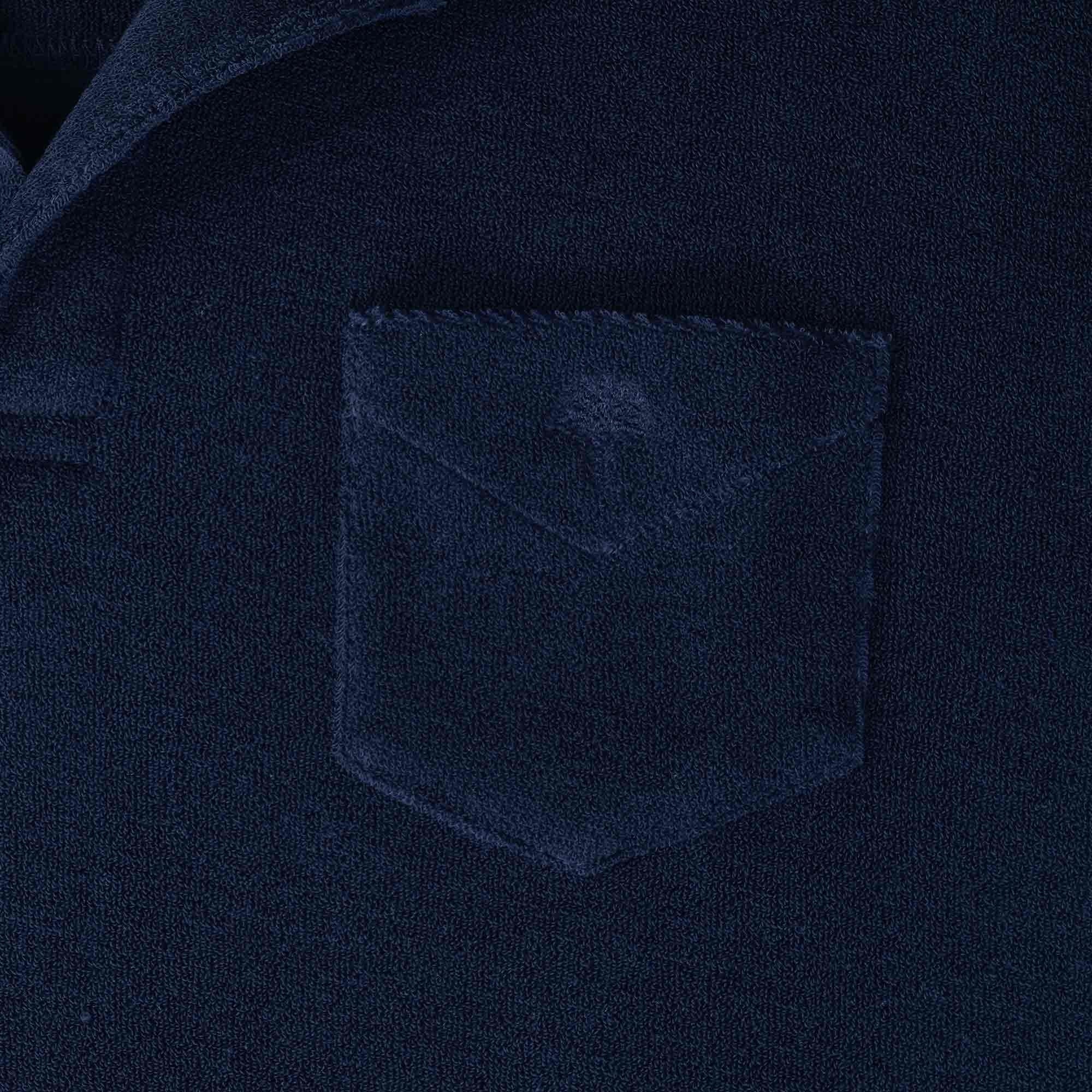 OAS Company Polo Terry Shirt - Navy