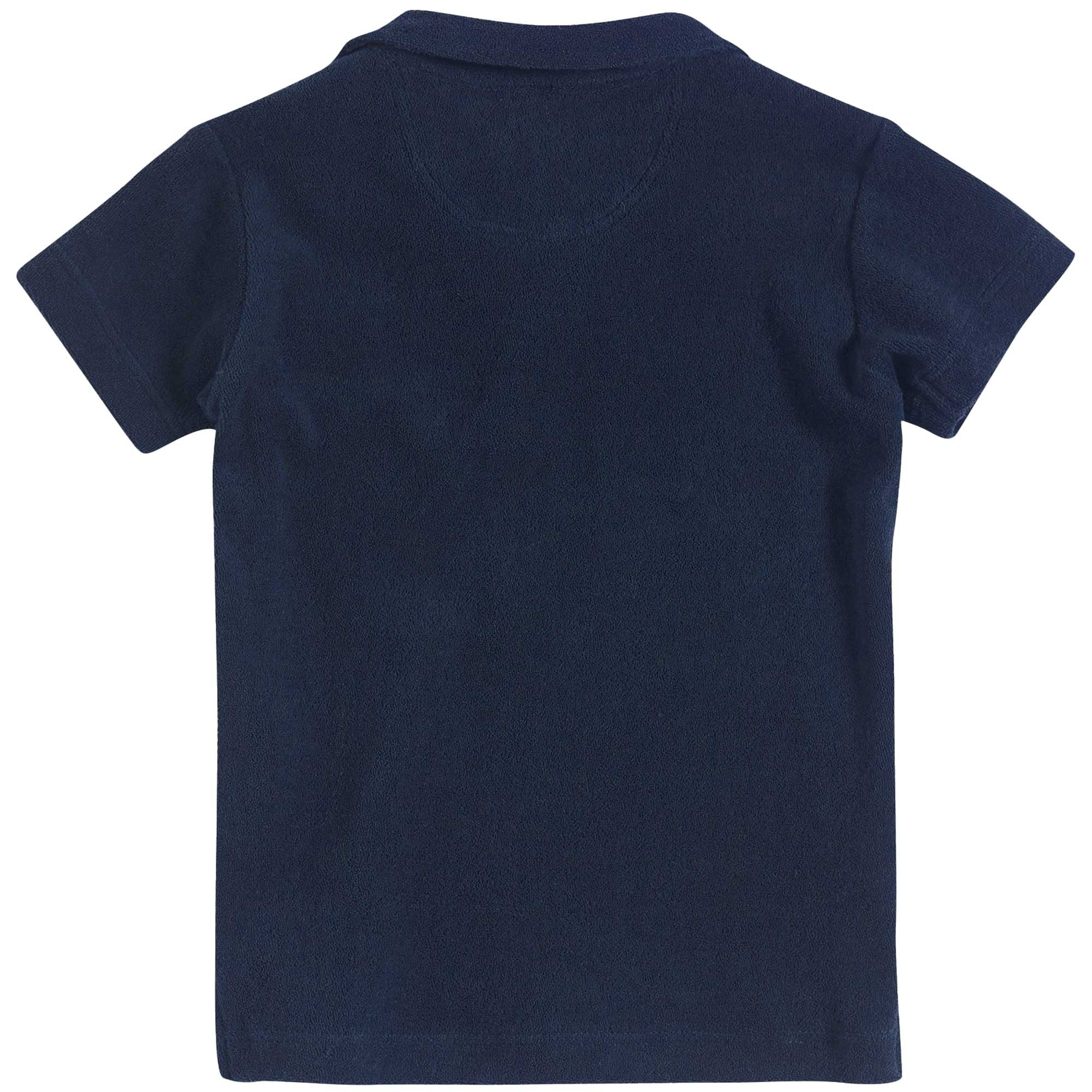 OAS Company Polo Terry Shirt - Navy