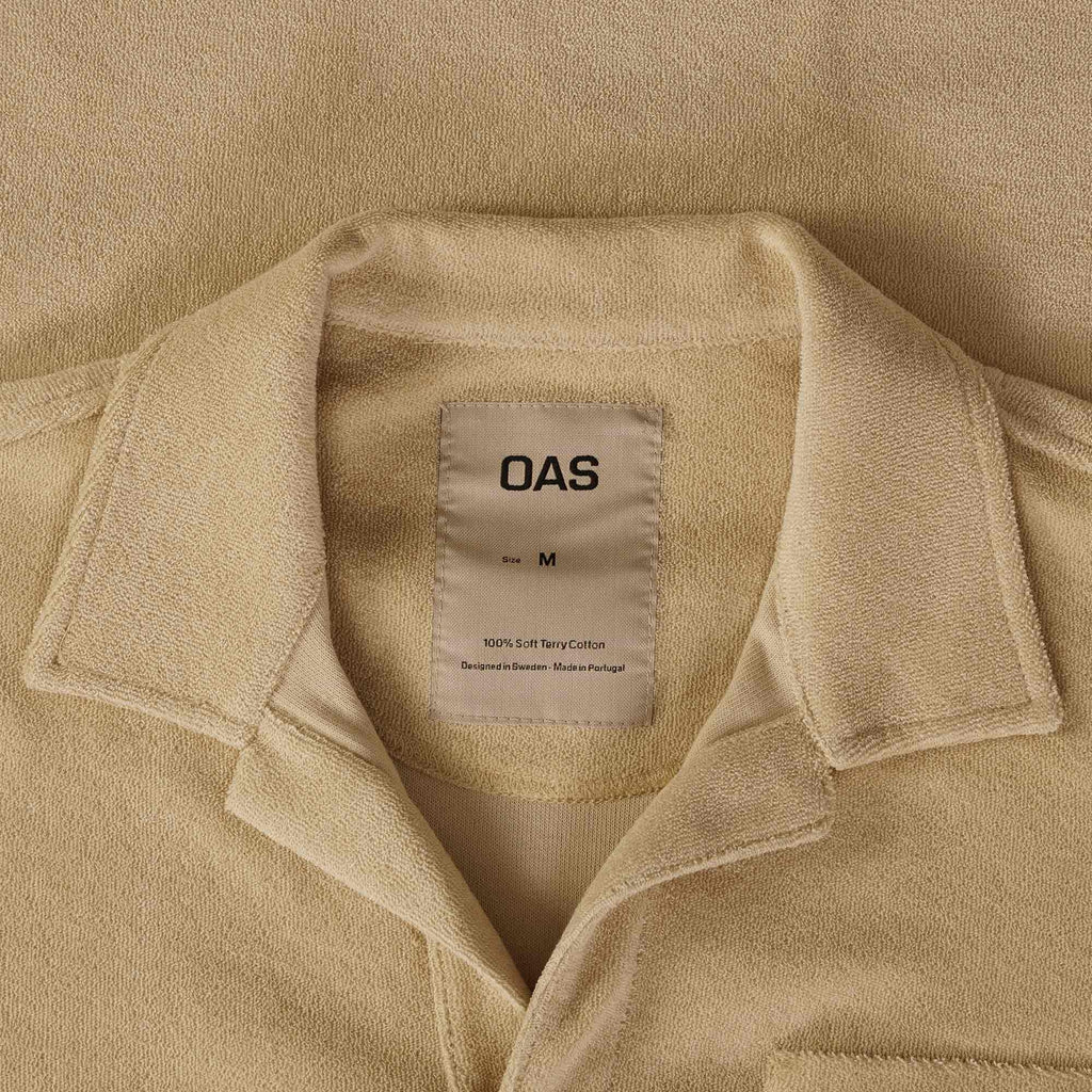 OAS Company Polo Terry Shirt - Beige