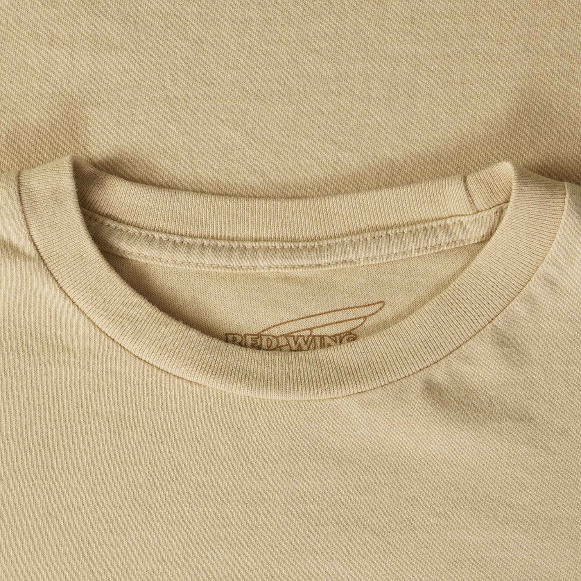 Red Wing Logo T-Shirt - Cream